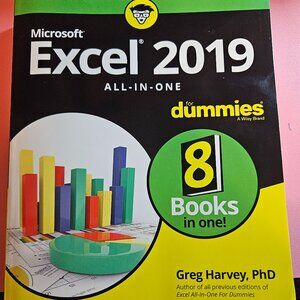 Microsoft Excel 2019 All-In-One for Dummies Book
